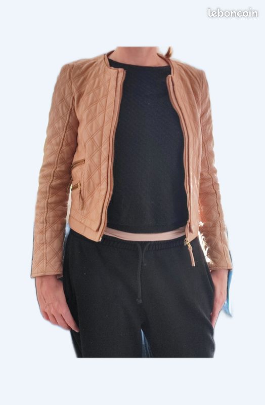 Veste en Cuir Zara (image 1)