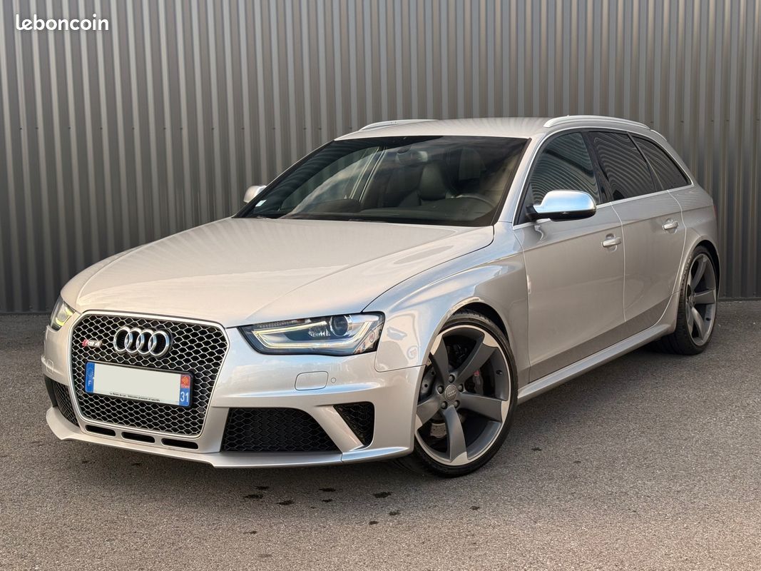 AUDI RS4 Avant V8 4.2 FSI 450 ch, Embrayage+Mécatronic NEUF | Diff Sport | B&O | Carbone | Carnet | Rotor | B&O | TEINTE AUDI EXCLUSIVE (image 1)