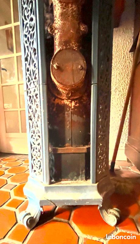 PÊOLE GODIN BELLE EPOQUE 3736 COLONNE ARRIERE (supérieur et inferieur) TBE