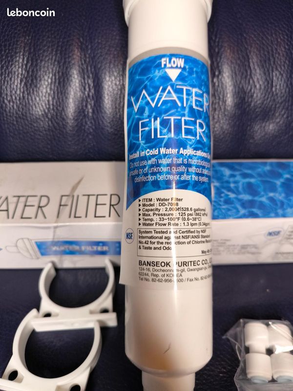 Filtre à eau de rechange pour réfrigérateur GE ou Kenmore
