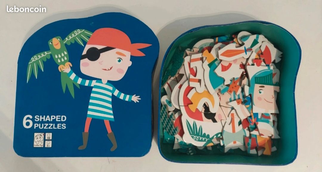 Boite de 6 puzzles (enfant 3 ans +) (image 4)