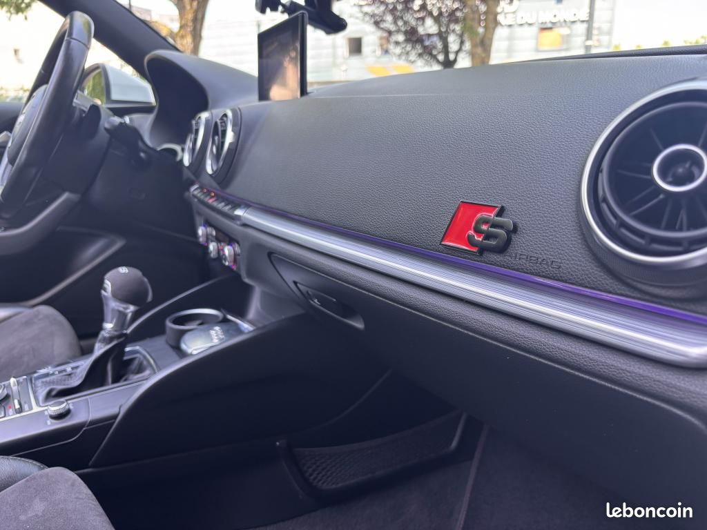 AUDI A3 Cabriolet 2.0 TDI - 150 - BV S-Tronic 8V CABRIOLET S Line (image 36)