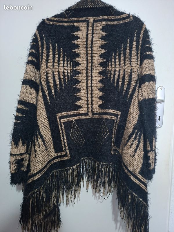 Cardigan cape manches (image 3)