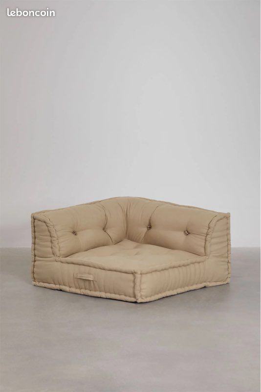 Canapé modulable Sklum crème (image 5)