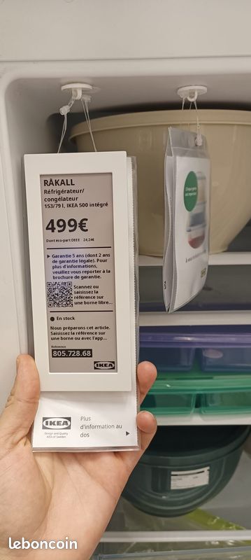 Frigo encastrable Ikea RAKALL (image 5)