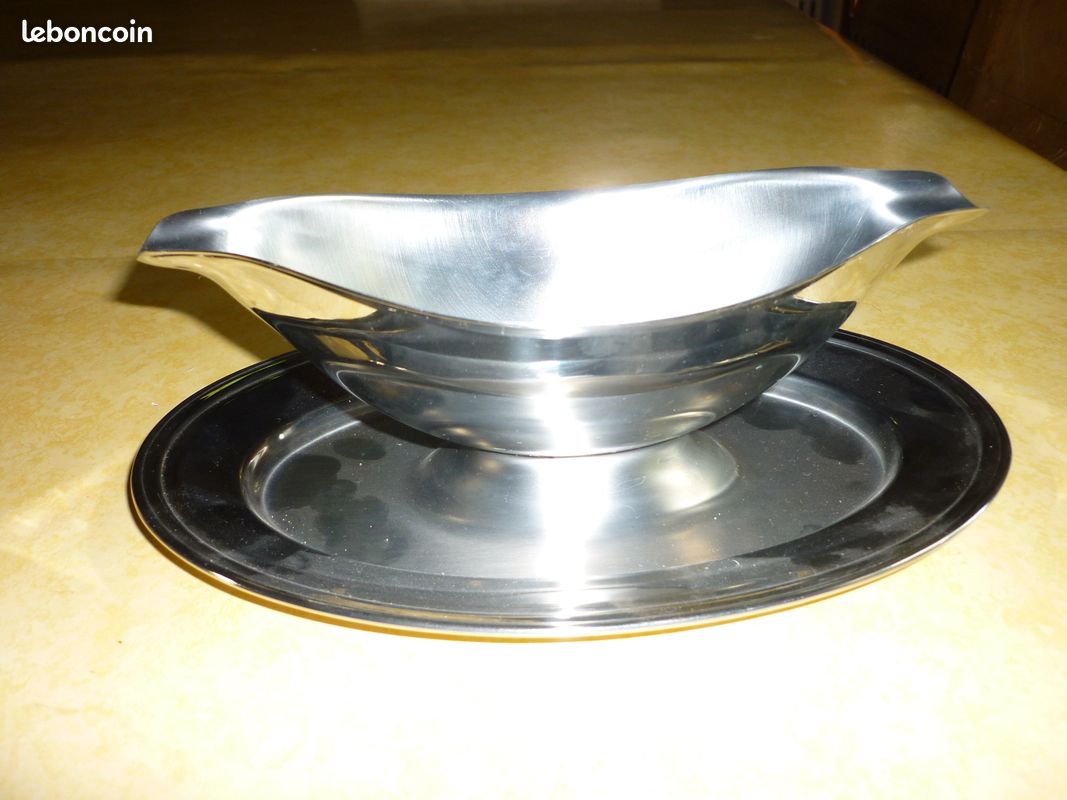 Saucière GUY DEGRENNE Inox 18-10 (image 1)