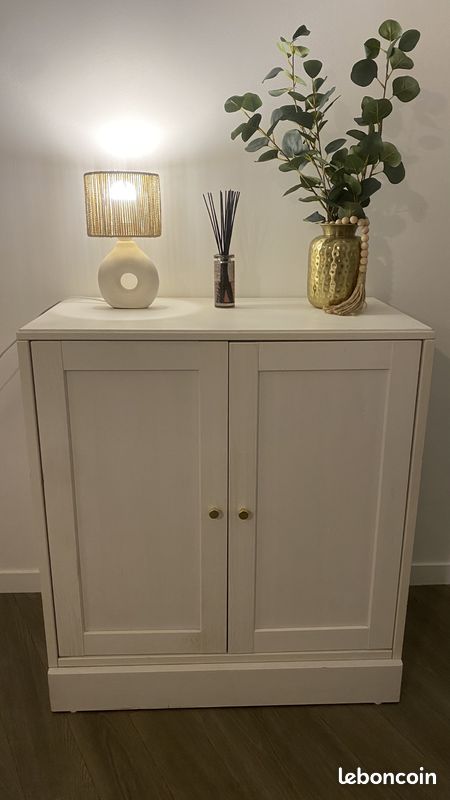 Armoire / Meuble de rangement Ikea HAVSTA blanc (image 2)