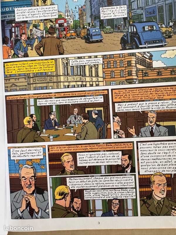 Les Editions Blake et Mortimer Blake et Mortimer L'Affaire Francis Blake 1996 (image 7)