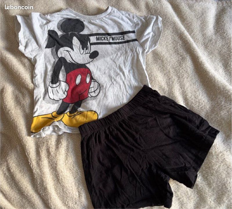 Pyjashort Disney Mickey 3-4 ans (image 1)