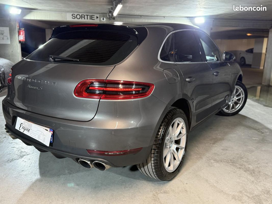 PORSCHE MACAN Porsche S 3.0 V6 258 ch PDK - Cuir expresso, toit ouvrant - Suivi Porsche / garantie (image 9)