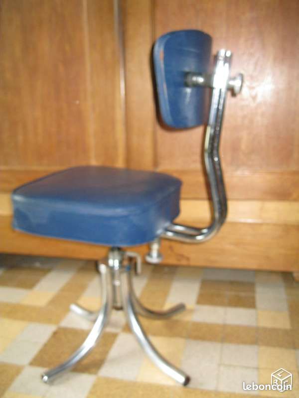 Chaise de bureau vintage années 50 (image 2)