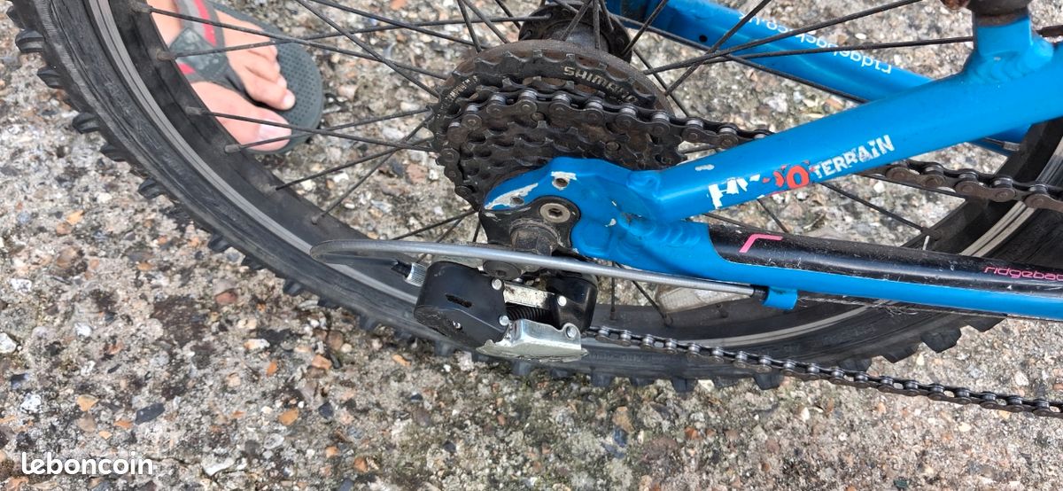 Vélo VTT enfant 20 pouces bleu (image 5)