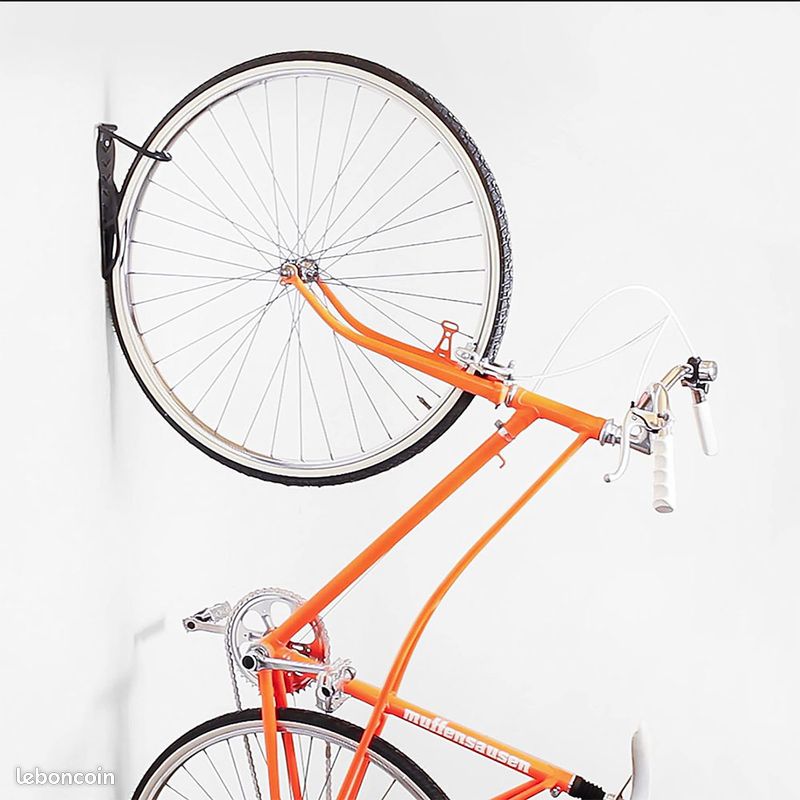 Crochet Pour Vélo,Porte Vélo Mural Vertical,Lot De 4 Support De Vélo