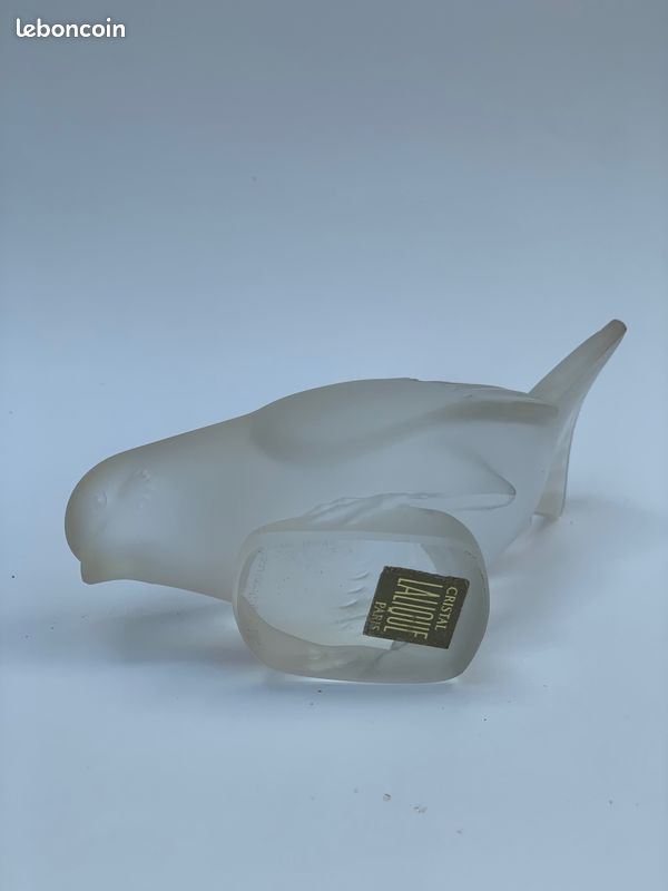 Oiseau cristal Lalique vintage (image 2)