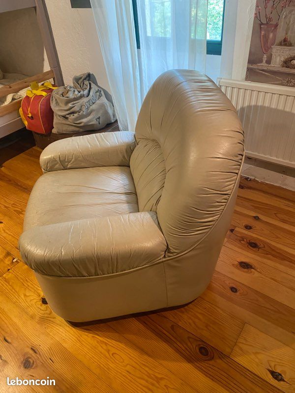 Fauteuil cuir (image 3)