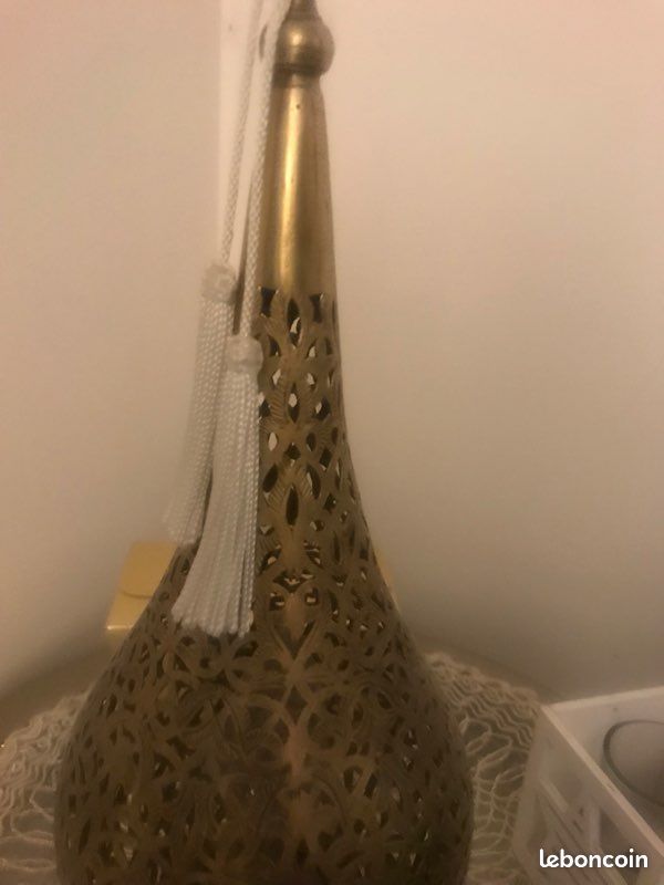 Lampe artisanale en cuivre (image 2)