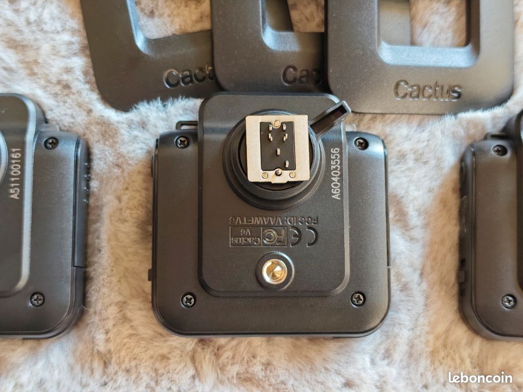 Lot Declencheurs sans fil Cactus wireless flash transceiver V6 - Photo,  audio & vido