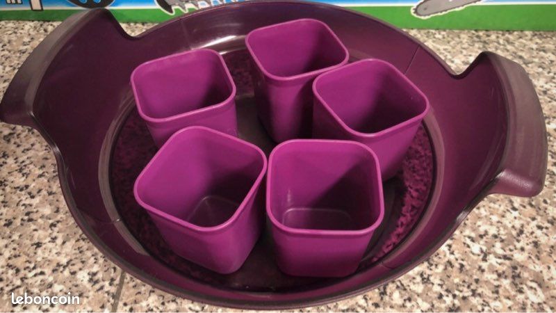 Micro Vap Tupperware violet des 50 ans - Arts de la table Micro Vap Tupperware violet des 50 ans - Arts de la table