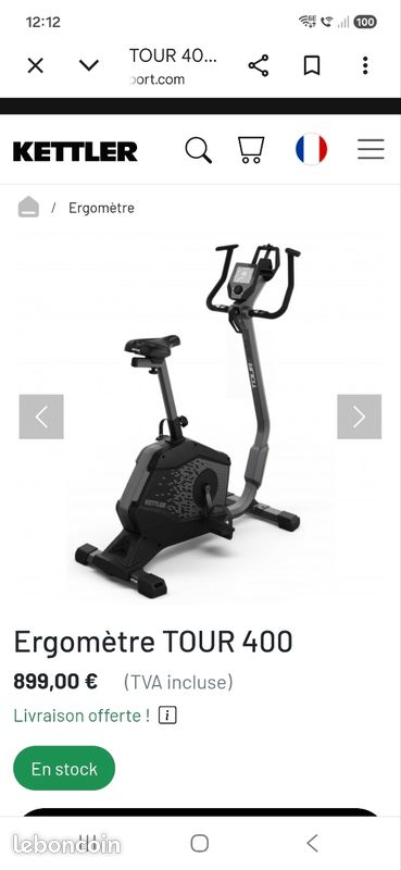 Vélo elliptique - OPTIMA 400 - Kettler