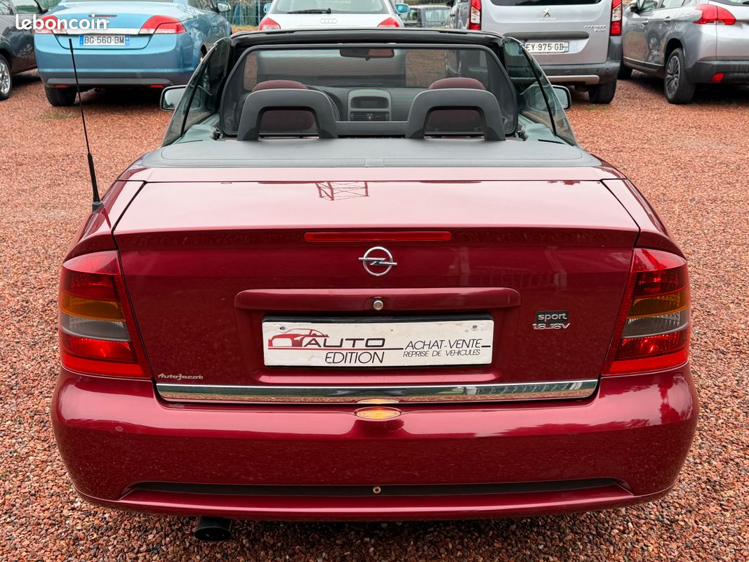 Opel Astra Cabriolet 1.6 16V 101 cv "BERTONE" "1ière Main" (image 8)