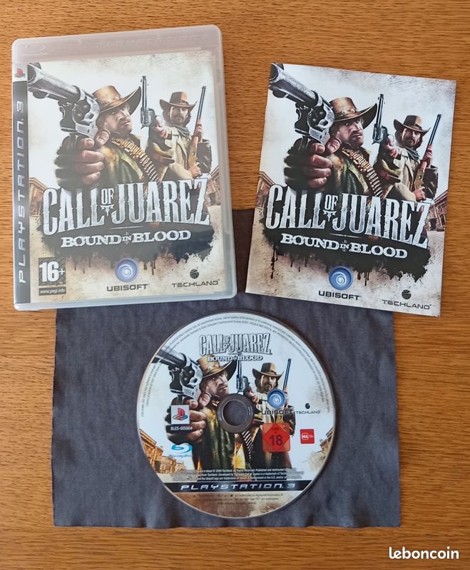 PS3 Playstation 3 PAL PROMO PRESS presse call of juarez bound in blood