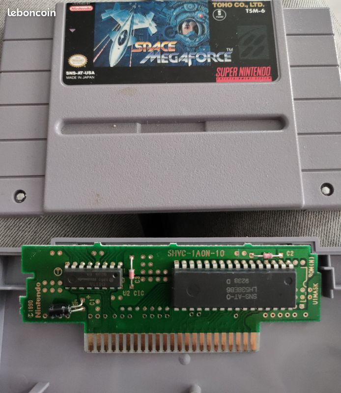 Jeu Super Nintendo (SNES) rare - Space Megaforce (US) - Excellent état - vraie cartouche (image 3)