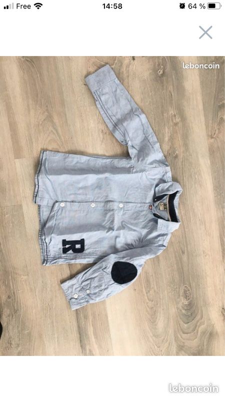 Chemise manches longues Quasi neuve (image 1)