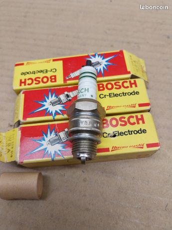 4 Bougies D'allumage BOSCH W8AC Pour Volkswagen Coccinelle, Combi, 181, Karmann Ghia Et Buggy
