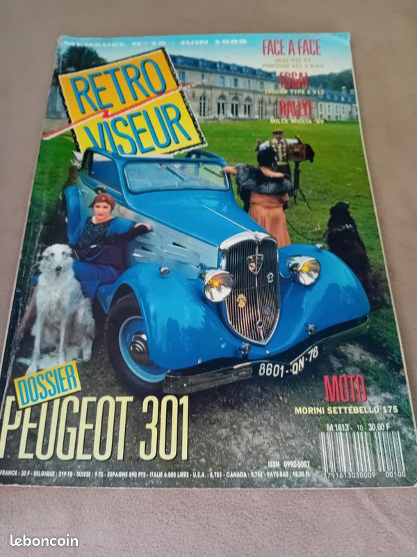 Magazine Rétroviseur n° 10 - juin 1989 (image 1)