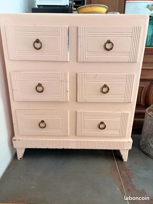 Commode 6 tiroirs ( style Art déco) (image 6)