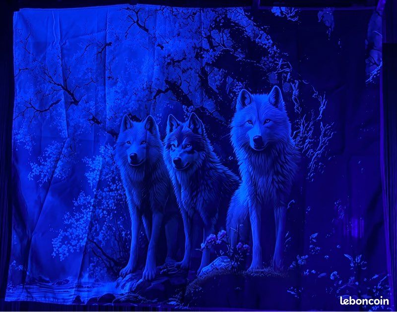 Toile murale décorative loups (image 4)