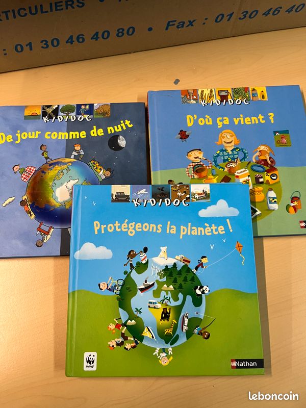 Lot de 3 livres Kididoc (image 1)