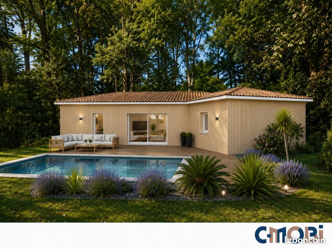 Terrain 480 m² Sadirac · 100 000 €