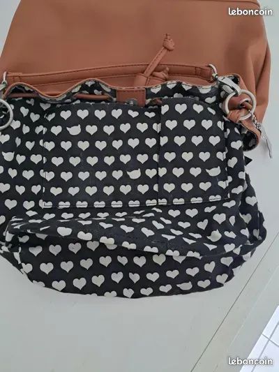 Beau Sac à main Lollipops marron clous (image 9)