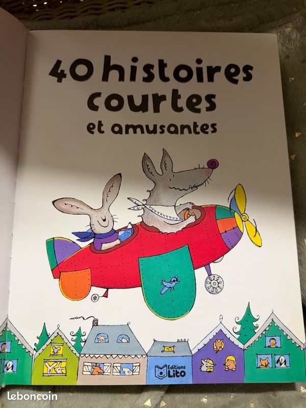 40 histoires courtes et amusantes Éditions Lito livre enfant (image 3)