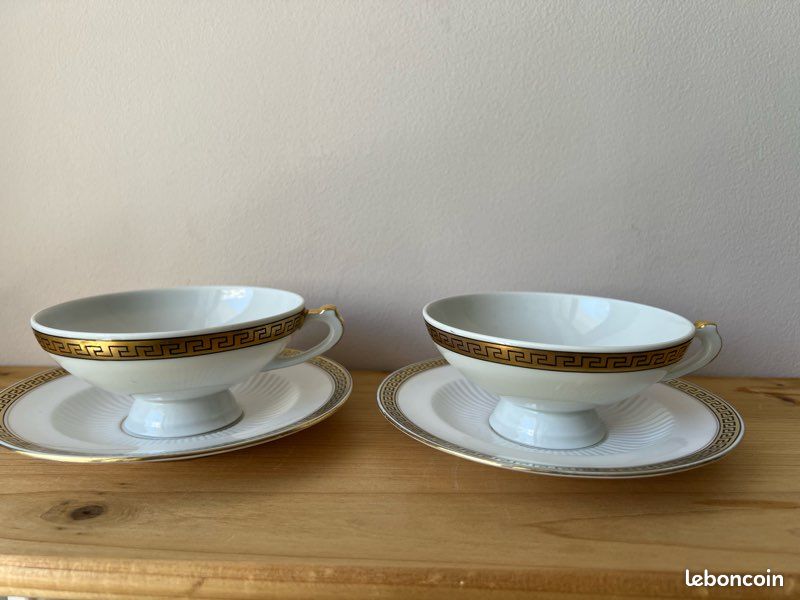 Tasses à café ou à thé en porcelaine (image 2)