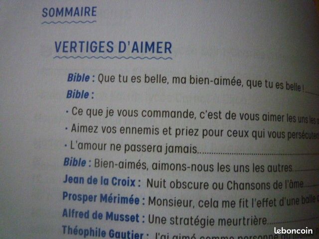 Livre Magies d'aimer " textes sur l'amour , ses mystères littérature philosophie (image 8)