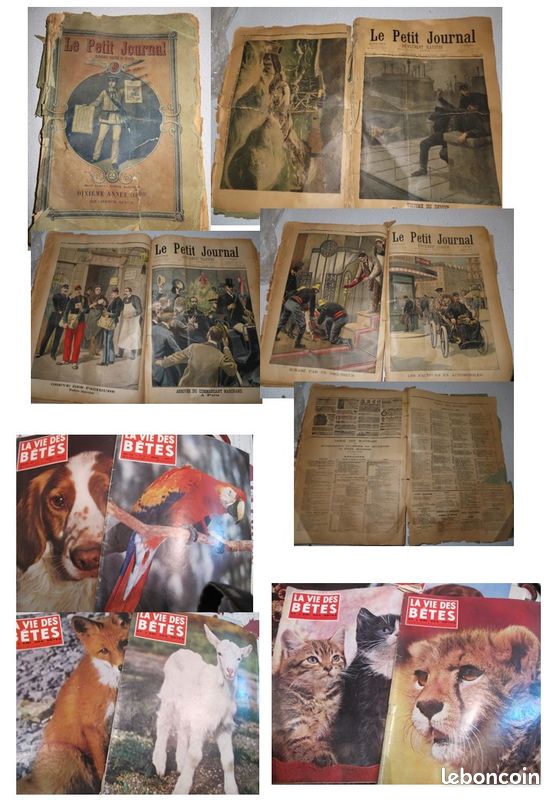 Livres anciens, prix en baisse par lots (image 1)