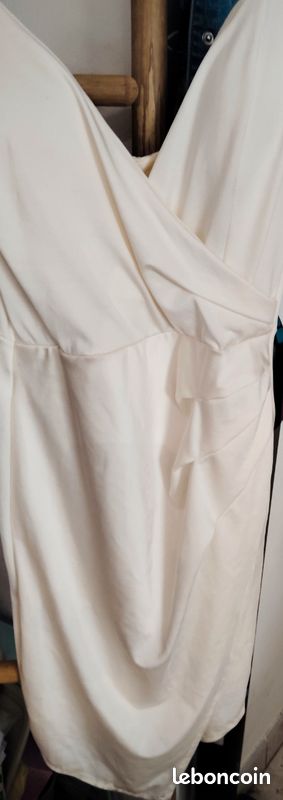 Robe blanche mariage soirée mode (image 5)