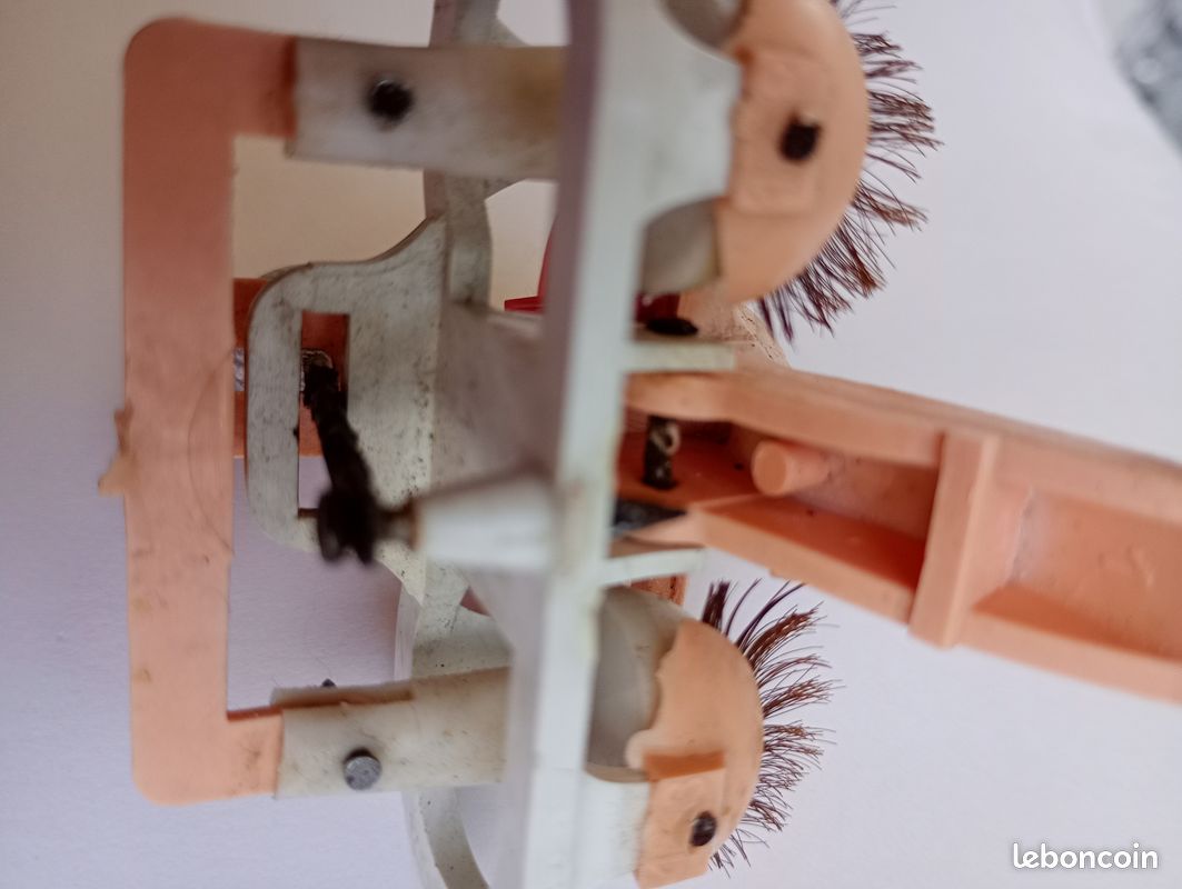 Lot Yeux Riboulants Anciens Pour Poupée Porcelaine - Métal Et Verre