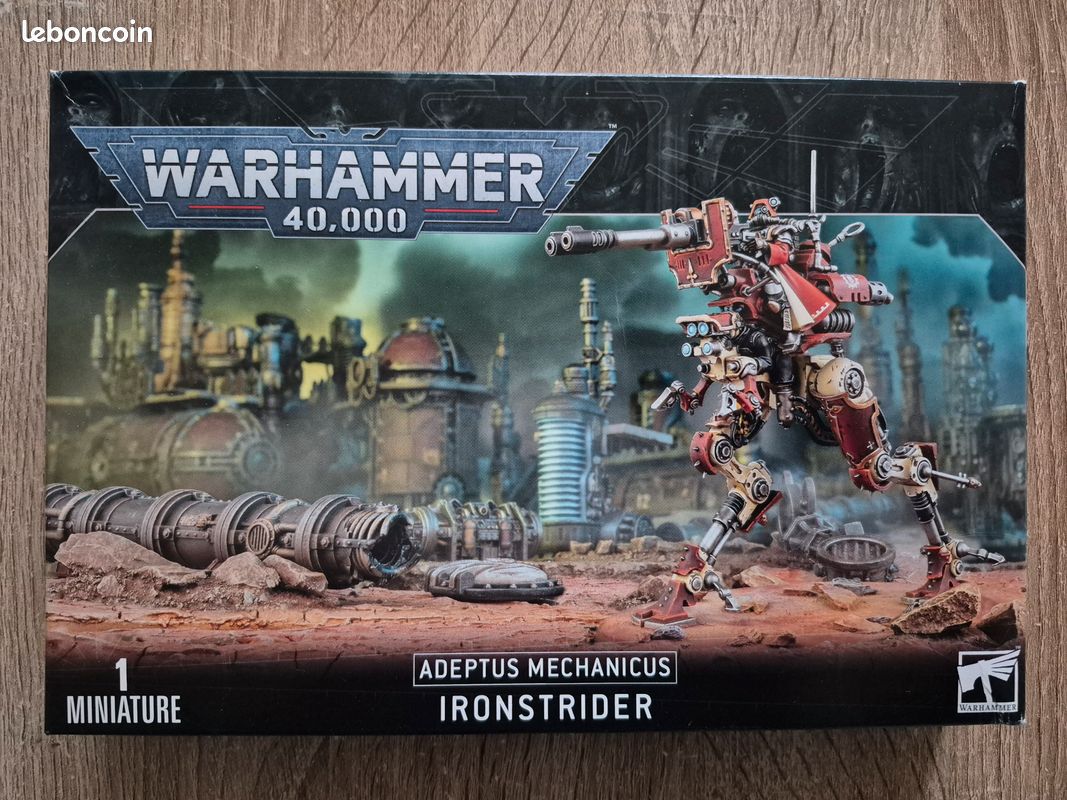 Warhammer 40.000 Adeptus Mechanicus Ironstrider – Bausatz 80 Teile, 28 Mm