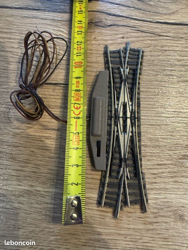 Lot Aiguillage Fleischmann Piccolo électrique échelle N Réf 9180 – Droite Et Gauche – Occasion