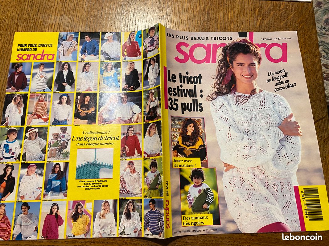 Catalogue tricots Sandra N° 82 (image 1)