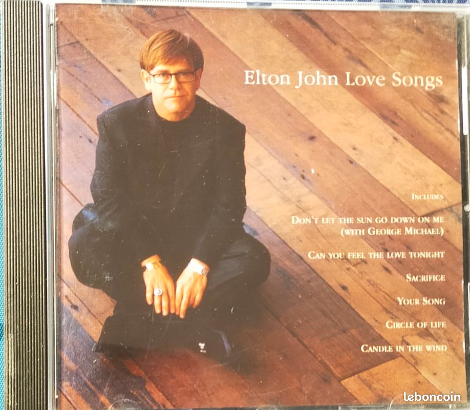 CD - Elton John - Love Songs - 1995 (image 1)