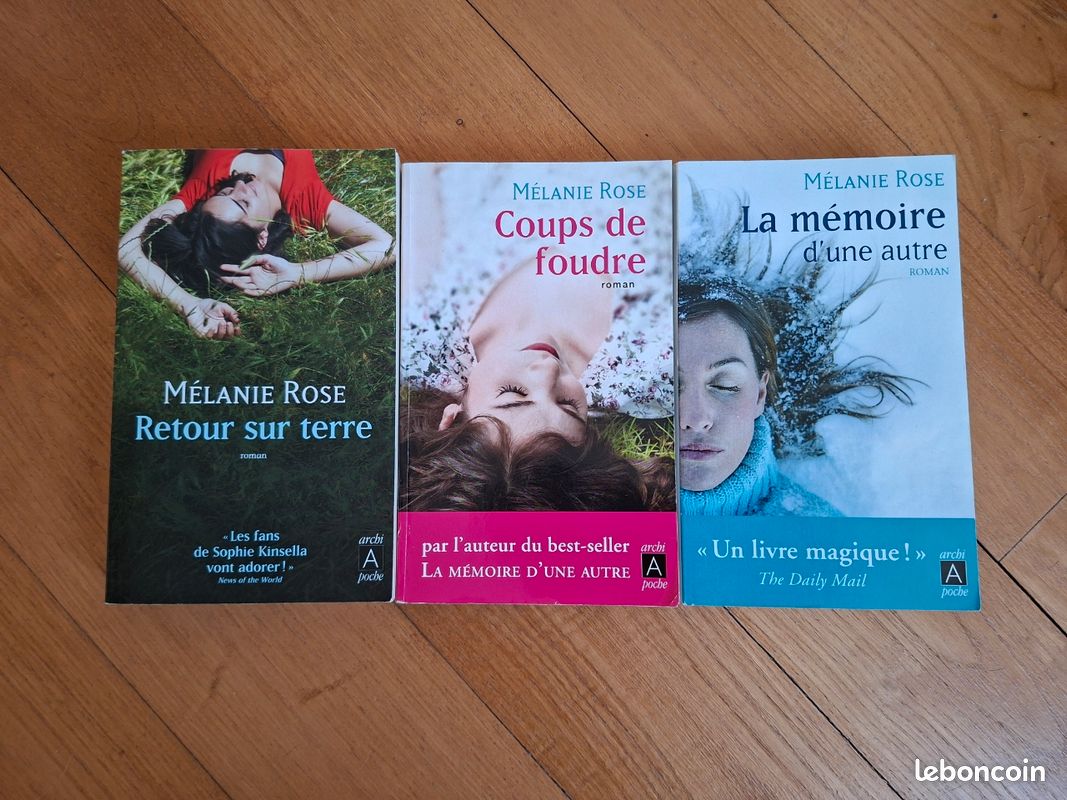 Mélanie Rose, 3 romans (image 1)