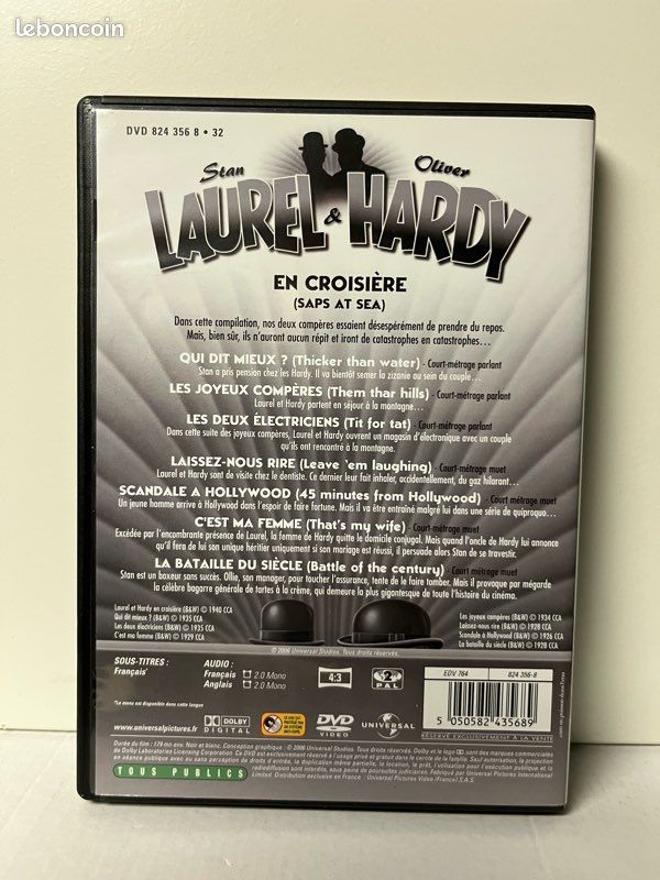 Laurel et Hardy dvd (image 2)