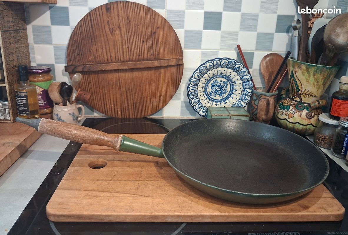 Poêle en Fonte Le Creuset 💚 29 cm (image 7)
