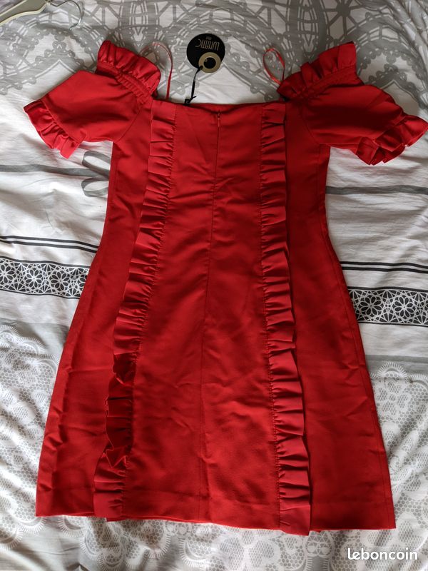 Robe chic Lunatic Italia rouge - taille S (image 2)