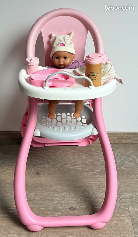 Baby Nurse, chaise haute, à partir de 18 mois Smoby - Intermarché