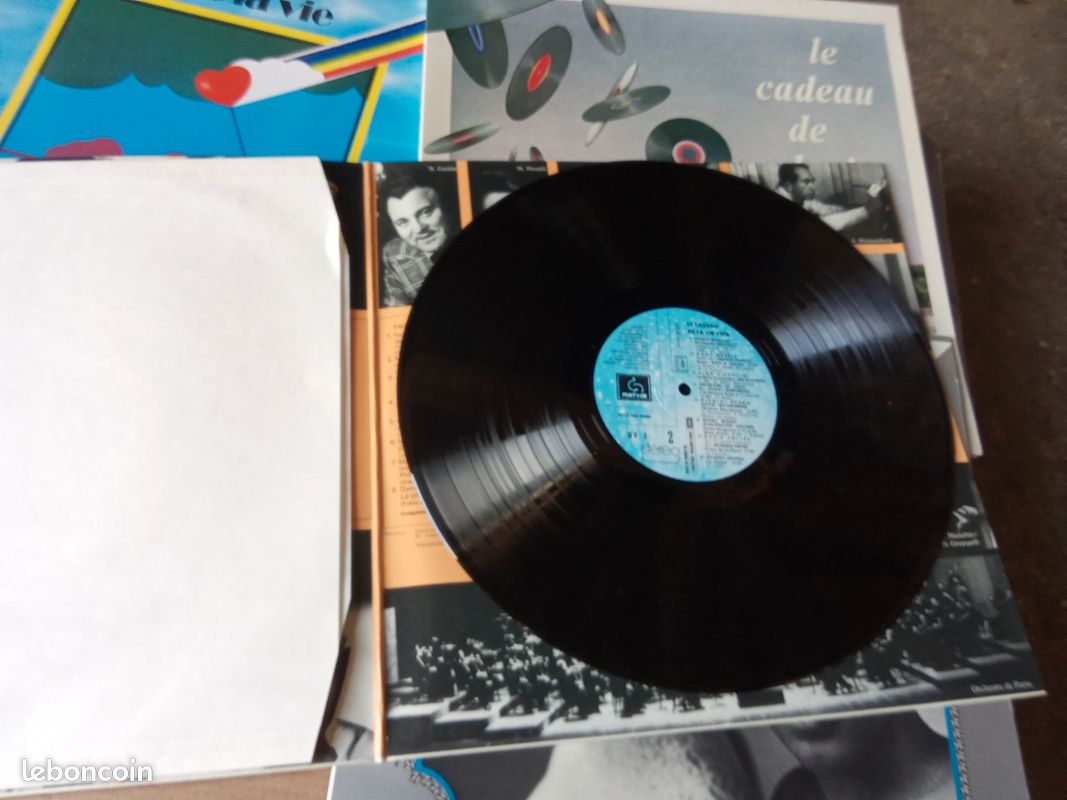 Lot vinyle. Le cadeau de la vie (image 8)